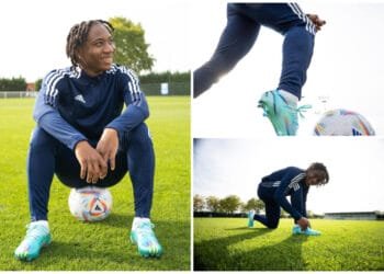 Melchie Dumornay désormais habillée de la marque Adidas !
