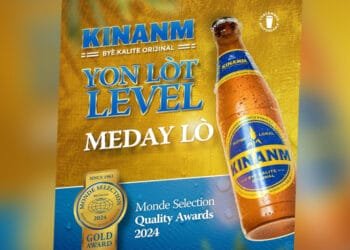 Une médaille d'or pour la bière Kinanm en Belgique