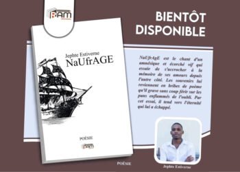 Naufrage le prochain recueil de poèmes de Jephte Estiverne