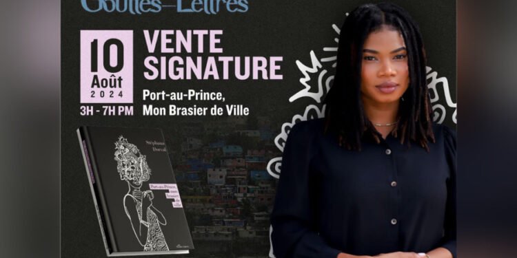 Stéphana Dorval bientôt en signature avec son premier roman « Port-au-Prince, Mon Brasier de Ville »