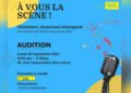 "À VOUS LA SCÈNE" : L’IFH cherche de nouveaux talents